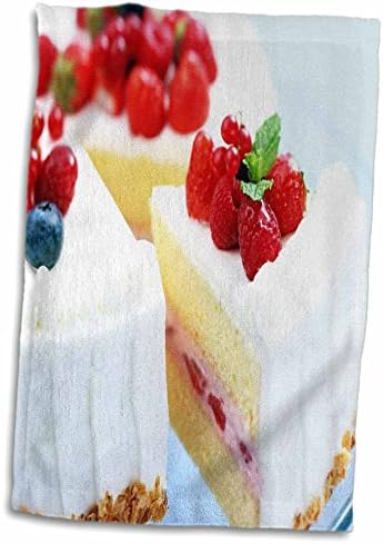 3дроз Флорен Храна и напитки - Ванилова торта с ягоди - Кърпи (twl-62561-1)