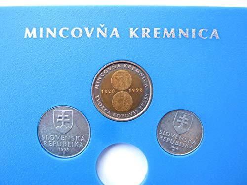 SK 1998 Лот словашки монети Heller Бившият европейски монети Ангажименти, Без да се прибягва
