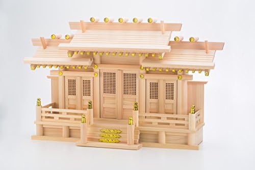 神棚の里 (Камидананосато) Разлика в покрива синтоистской рафтове 3 Shrine Лъки Срок Set Комплект синтоистских рафтове