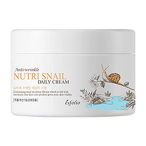 дневен крем esfolio Против бръчки Nutri Snail Daily Cream 6,76 течни унции