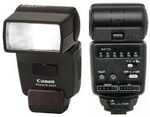 Диск Canon. Светкавица Speedlite 420EX TTL с монтиране на накладки и футляром - Международна версия (Без гаранция)