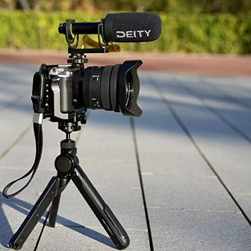 Микрофон Deity V-Mic D4, Насочени видеомикрофон Shotgun, съвместима с огледално-рефлексен фотоапарат/ смартфон iPhone/ Android/ лаптоп