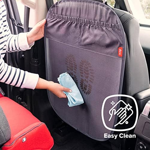 Защитна подложка на задната седалка Diono Stuff 'N Scuff XL за детски крачета с джоб за съхранение, Водоустойчива за защита на вашата
