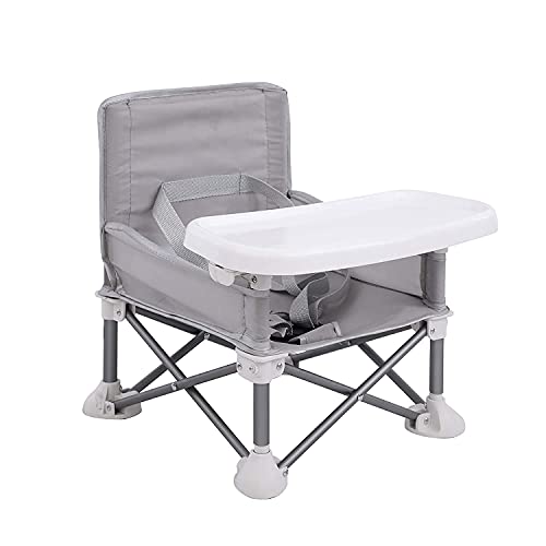 PandaEar Преносимо детско столче за пътуване|Компактно се сгъва с ремъци за вътрешен/външен употреба | Отлично подходящ за