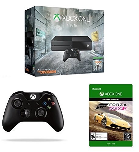 Конзола Xbox One обем 1 TB - комплект Tom Clancy ' s The Division + безжичен контролер Xbox One + Forza Horizon 2 [Цифров код,