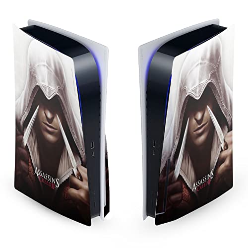 Дизайн на корпуса за главата Официално Лицензиран Assassin ' s Creed Ezio II Графика Матова повърхност Винил Стикер На Предната
