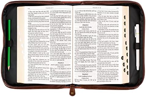 Християнски Художествени подаръци, Класическа корица за Библията от изкуствена кожа за мъже и жени: Твърдо стои във вярата