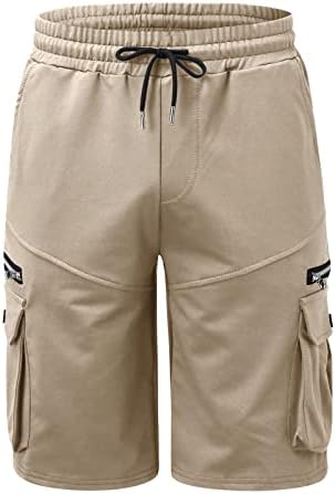 Мъжки къси панталони-карго ADSSDQ, Мъжки Ежедневни Летни Шорти-Карго, Обикновена Директни Модерен Мъжки къси Панталони-Карго с завязками