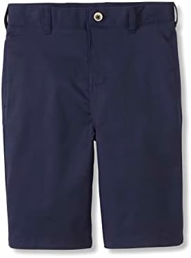 Шорти за момчета French Toast с регулируема талия, Еластични Плоски къси панталони отпред (Стандартни и Хъски) за училищна униформа