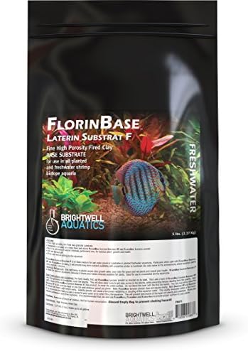 Brightwell Aquatics FlorinBase Laterin Substrat VF - Много Фин Субстрат на глинеста основа с висока порьозност за аквариуми
