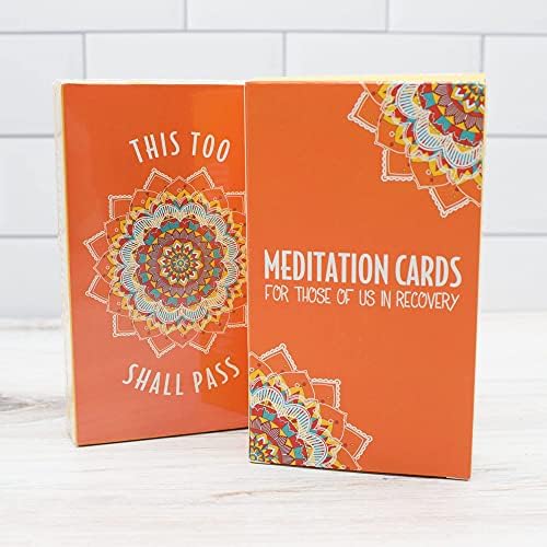 Картички за себе медитация (жълти) - Карта за облекчаване на стреса и внимателност медитация, Релаксация - Карти на промоция - Подаръци
