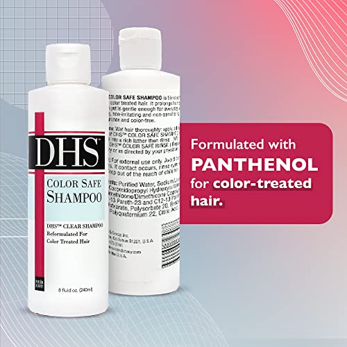 DHS Color Safe Shampoo - Женски и мъжки шампоан за боядисана коса / Шампоани за защита на цвета Без мирис Почиства косата