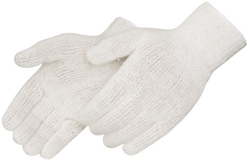 Liberty Ръкавица & Safety P4517Q/L Безпроблемна Трикотажная ръкавица от памук / полиестер стандартно тегло с Еластична шнурком