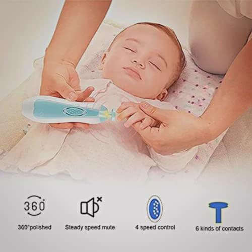 Електрическа машинка за нокти Safety First Baby (детско средство за почистване на нос и уши с Вкл.) MY BUNDLE OF JOY | Машинки