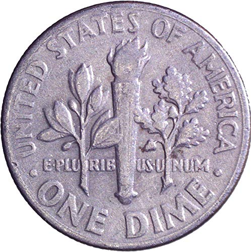 1970 D Рузвелт Десет цента 10 цента е Много Добре