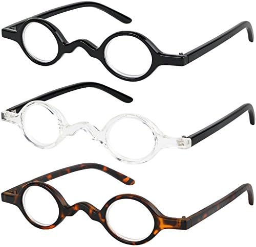 Очила за четене Success Eyewear, Комплект от 3 Пролетта на пантите, Професор, Ридеры за Мъже и Жени, Качествени, Модерни Очила за