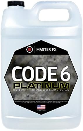 Код 6 Platinum ® - Изключително висока плътност - Изключително дълъг живот - Органична течност за замъгляване HDF, производство на