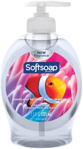 Течен сапун за ръце Softsoap, Аквариумное, 7,5 течни унции (1 опаковка)