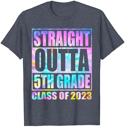 Выпускная тениска на петия завършил 5-ти клас 2023 година на издаване