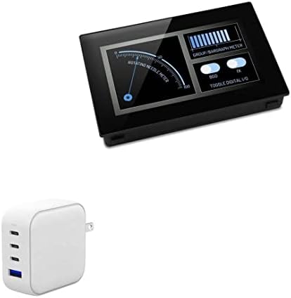 Зарядно устройство BoxWave е Съвместимо с Lascar Panel Pilot SGC 43-A (зарядно устройство от BoxWave) - миникуб PD (100 W), стенно зарядно
