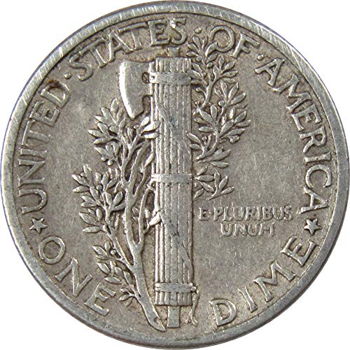 1938 Mercury Dime AG ЗА Добра от 90% от Сребърна Монета на САЩ 10в, са подбрани