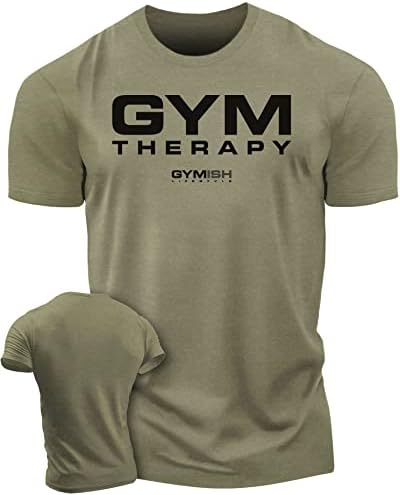 Спортни ризи за мъже - Gym Therapy - Спортна риза, Забавна тениска за стягане