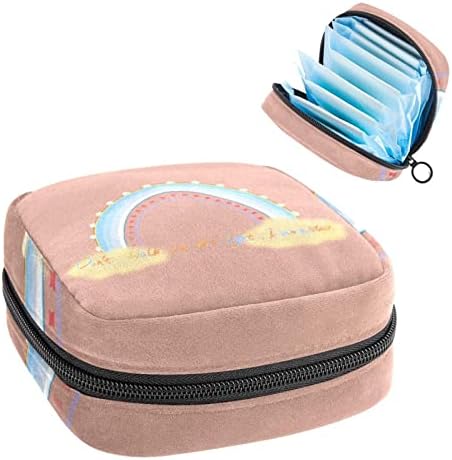 ORYUEKAN Чанта За съхранение на Хигиенни Кърпички, Чанта за Менструална Чаши, Преносими Чанти За съхранение на Хигиенни Тампони,