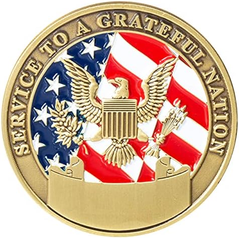 Монета на Повикване ветераните от армията на Съединените Щати и Синьо Кадифе Кутия за показване