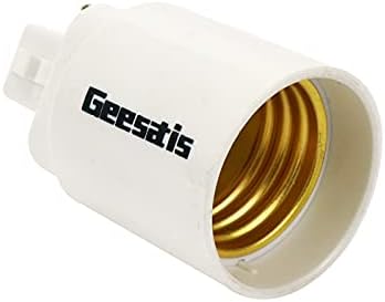 Geesatis 4 Бр. Адаптер за контакта Gx23 в Преобразуватели E27 Притежателя Лампи 2-Пинов Адаптер За Основание лампи, Огнезащитни