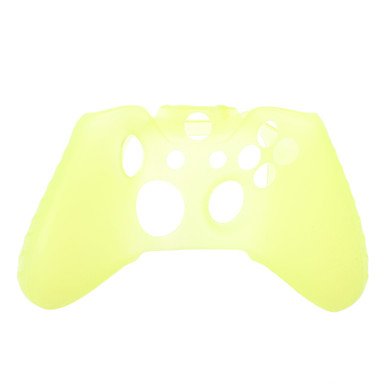 НОВОСТ-Силиконов калъф Pure Color Style за Xbox One (различни цветове), жълт