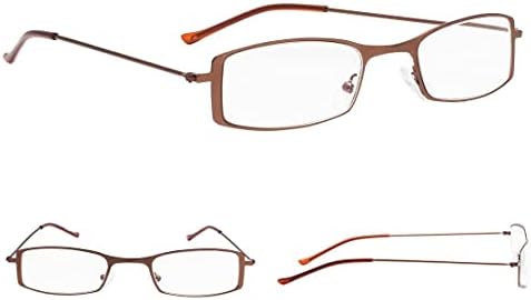 Дамски малки очила за четене Gr8Sight в опаковка от 3 теми, леки малки ридеры за жени