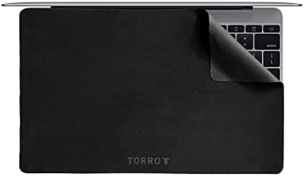 Кърпа от микрофибър TORRO за почистване на екрани и лещи, устройства [Съвместима с MacBook] [Не съдържа химикали] [абсорбира влагата]