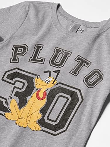 Тениска за момичета колеж Плутон с героите на Дисни Хедър Cru