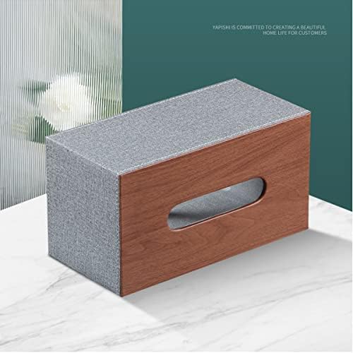 Капак кутии за салфетки Правоъгълни, 99% Съвместим Актуализиран Голям Размер, Декоративен Държач Кутии за Салфетки за Баня/ Плотове за тоалетка