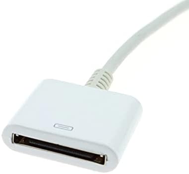 На 30-Пинов конектор за свързване на USB 3.1 Type C към конектора USB-C Кабел-Адаптер за Компютърни Компоненти и Аксесоари (Бял)