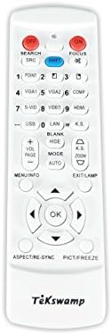 Дистанционно управление видеопроектором TeKswamp (Бял) за Sony VPL-DX102