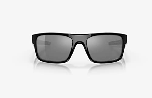 Слънчеви очила Oakley Drop Point Полиран Черен цвят с Черни Иридиевыми лещи + Стикер