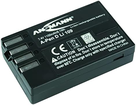 Ansmann 1400-0020 7,4 Волта A-Pen DLi109 1100 mah Литиева Замяна Батерия за Pentax D-Li 109