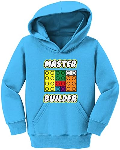 Master Builder - Конструктор от Кубчета За деца /Youth Руното hoody с качулка