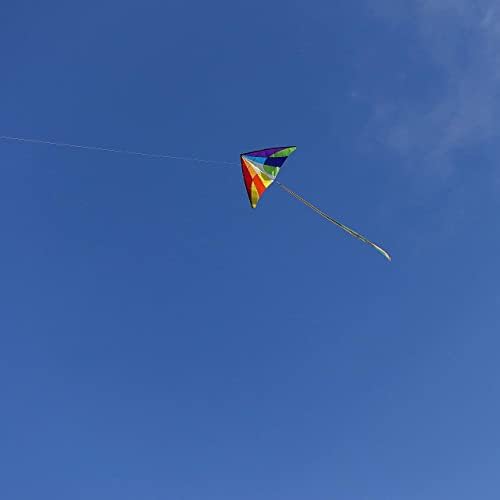 emma kites 8,7-инчов Запирающаяся макара за хвърчило с Дакроновой въдица с тегло 500 метра от 120 паунда + Празнични Конфети