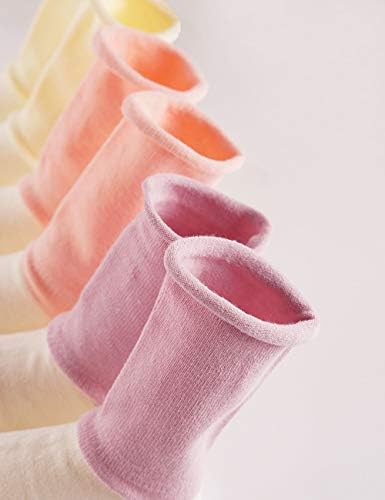 Памучни чорапи BaBa Mate за малки момчета и момичета с нищо не обязывающим езда, Безшевни чорап за здравето стоп на детето (3 опаковки)