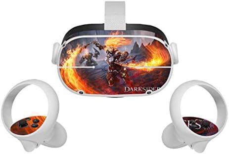 Darksiders Genesis видео игра Oculus Quest 2 на Кожата VR 2 Кожи Слушалки и Контролери Стикер, Защитен Стикер Аксесоари