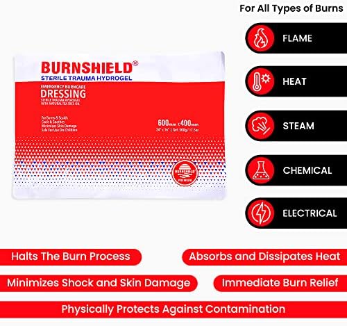 Превръзка от неопрен за спешно лечение на изгаряния Burnshield Sterlie 24 x 16