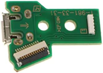 2 * USB Порт За зареждане на 12-Пинов Печатна платка JDS-040 за PS4 Pro Контролер на Игрални Устройства, резервни Части, Аксесоари