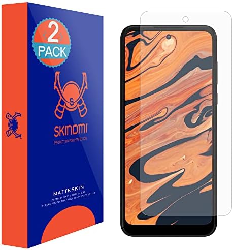 Матово защитно фолио Skinomi, съвместима с Motorola Moto G Power (2022,6,5 инча) (2 опаковки), матова, с антирефлексно покритие,