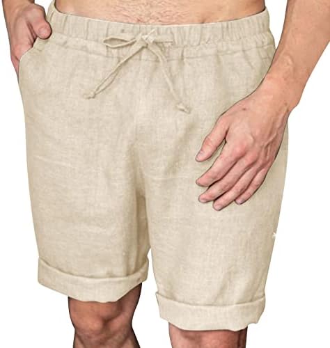Спортни Панталони MIASHUI Мъжки Летни Памучни Обикновена Ежедневни Панталони на дантела-За Момчета 9