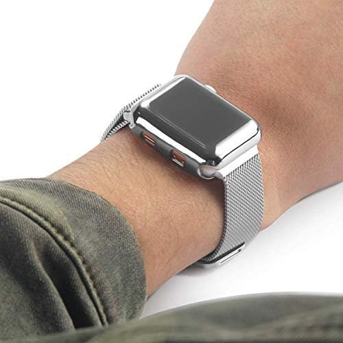 Съвместимост с поредица от Apple Watch, Мек Силиконов Тънък пълен размер защитен калъф iWatch 4 Series (1,40 мм)
