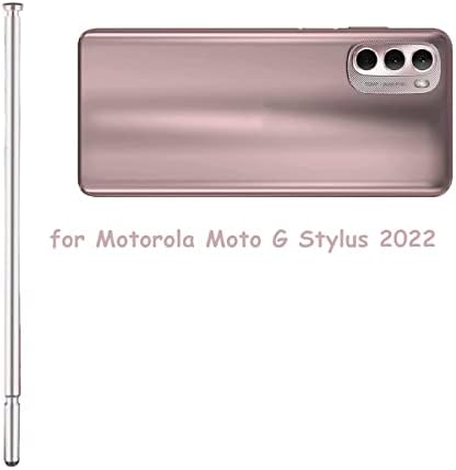 Подмяна на писеца AISELAN S-Pen, за Motorola Moto G Stylus 2022 (розов металик), stylus писалка за сензорния екран, за Moto