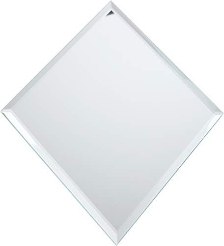 Огледало от скошенного стъкло Plymor 3 мм, 7 inch x 9 inch (с форма на диамант)