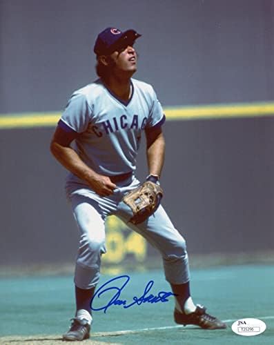 Чикаго Къбс Рон Санто Подписа Снимка 8x10 Джеймс Спенс JSA COA - Снимки на MLB с автограф